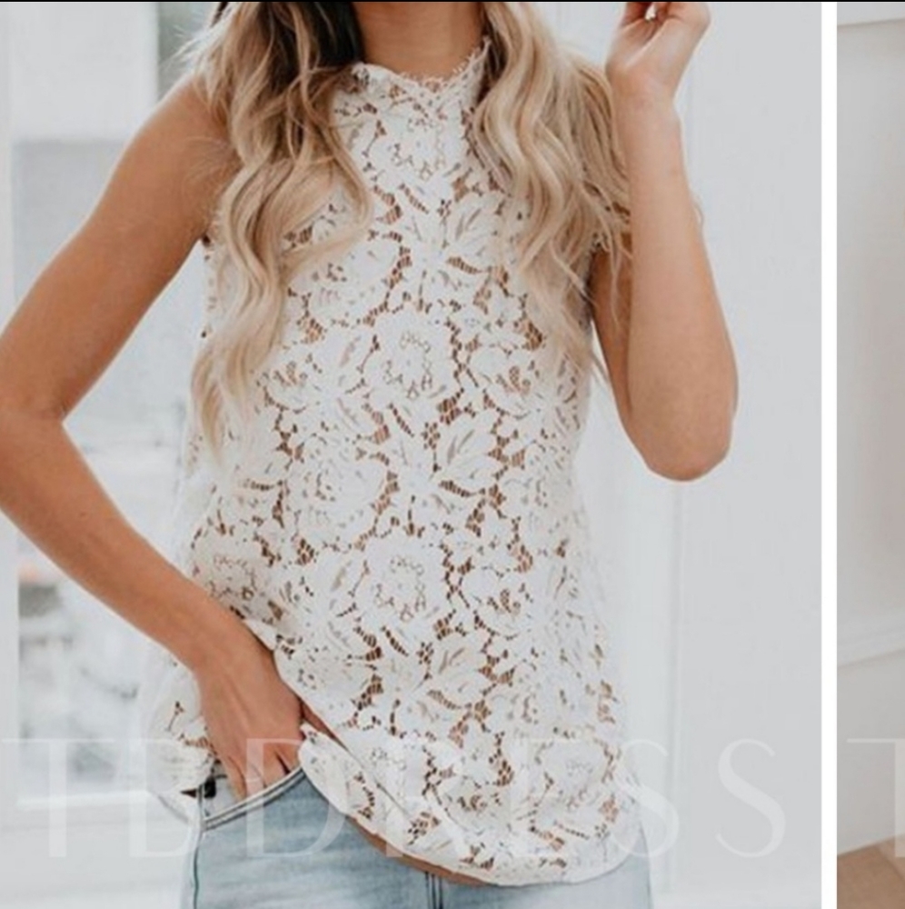 Rose Olive high low tunic lace top